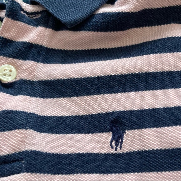 Polo Ralph Lauren Striped Polo Shirt Lot of 2 Short Sleeve 4/4T Classic Spring - Picture 8 of 10